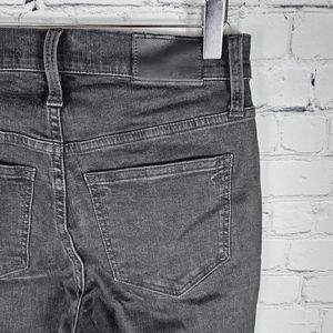 MADEWELL | 10" High Rise Skinny exposed button fly stretch ankle jeans